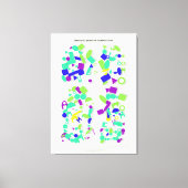 Toile Composition Quantique Bauhaus  (Recto)