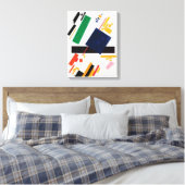 Toile Composition suprématiste par Kazimir Malevich (Insitu(Chambre))