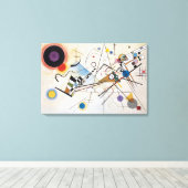 Toile Composition VIII de Kandinsky Art Abstrait (Insitu (Plancher de Bois))