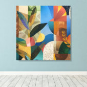 Toile Compositions harmonieuses : Formes et couleurs org (Insitu (Plancher de Bois))