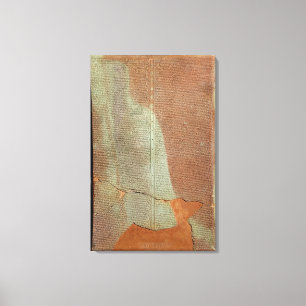 Toile Comprimé avec l'histoire du Roi Sargon II