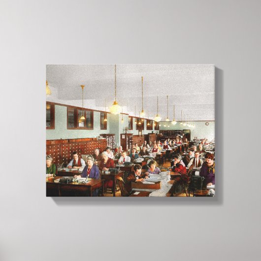 Toile Comptable - Workaholic 1923 (Recto)