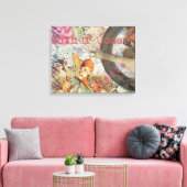 Toile Comptine de Mère l'Oie Conte de Fées (Insitu(Salon))