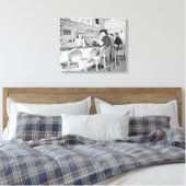 Toile Comptoir du déjeuner, 1941 (Insitu(Chambre))