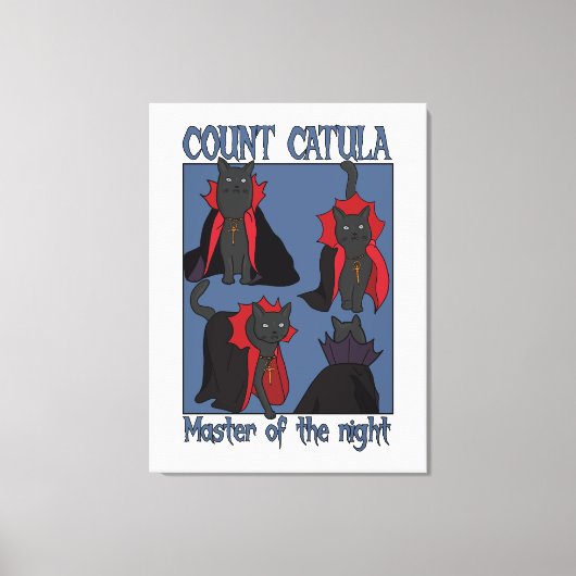 Toile Comte Catula Maître de la Nuit (Recto)