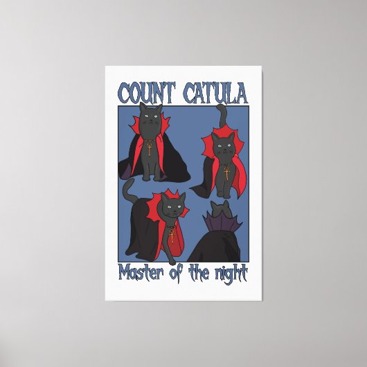 Toile Comte Catula Maître de la Nuit (Recto)