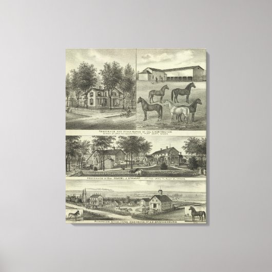 Toile Comté d'Allen, Kansas (Recto)