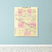 Toile Comté d'Antelope, Nebraska (Insitu (Plancher de Bois))