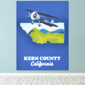Toile Comté de Kern Californie (Insitu (Plancher de Bois))