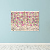 Toile Comté de La Porte et Comté de St Joseph (Insitu (Plancher de Bois))