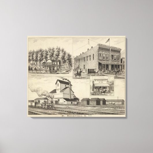 Toile Comté de Rockwel, Kansas (Recto)