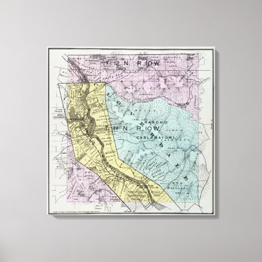 Toile Comté de Sonoma, Californie 2 (Recto)