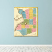 Toile Comté d'Erie (Insitu (Plancher de Bois))