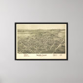 Toile Comté d'Erie du Nord-Est Pennsylvanie (1896) (Recto)