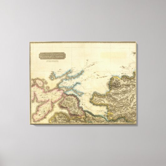 Toile Comté d'Inverness Nord (Recto)