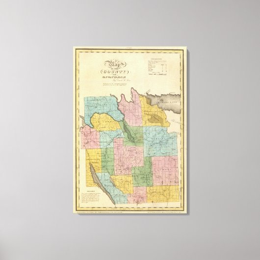 Toile Comté d'Onondaga (Recto)