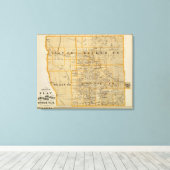 Toile Comtés d'Argile, Wilkin, Becker, Minnesota (Insitu (Plancher de Bois))