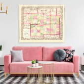 Toile Comtés de De Kalb, Ogle, Lee (Insitu(Salon))