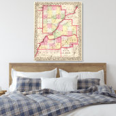 Toile Comtés de Fulton, Mason, Cass, Menard (Insitu(Chambre))