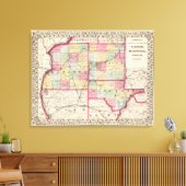 Toile Comtés de Hancock, McDonough, Schuyler (Insitu(Salon))