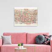 Toile Comtés de l'Ohio 2 (Insitu(Salon))