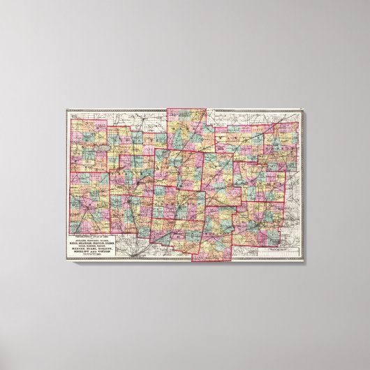 Toile Comtés de l'Ohio 2 (Recto)