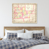 Toile Comtés de Macoupin, Montgomery (Insitu(Chambre))