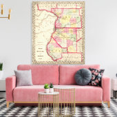Toile Comtés de Madison, St Clair, Monroe (Insitu(Salon))