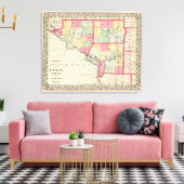 Toile Comtés de Randolph, Perry, Jackson (Insitu(Salon))