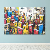 Toile Comunidades Urbanas (Insitu (Plancher de Bois))