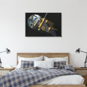 Toile Concept artistique de la reconnaissance lunaire Or (Insitu(Chambre))