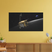 Toile Concept artistique de la reconnaissance lunaire Or (Insitu(Salon))