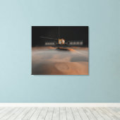 Toile Concept artistique de l'engin spatial Express Mars (Insitu (Plancher de Bois))