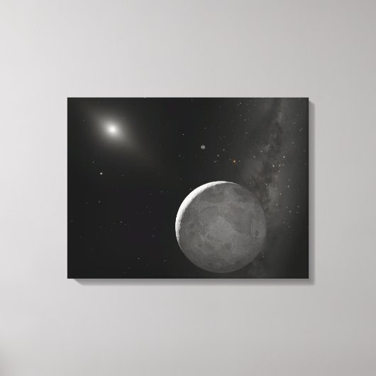 Toile Concept artistique de l'objet Kuiper Belt (Recto)
