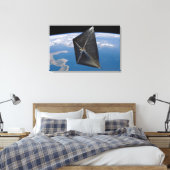 Toile Concept artistique de NanoSail-D dans l'espace (Insitu(Chambre))