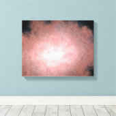 Toile Concept de ce qu'une galaxie poussiéreuse et brill (Insitu (Plancher de Bois))