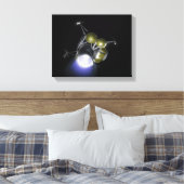 Toile Concept de décollage d'un équipage (Insitu(Chambre))