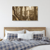 Toile Concept de domaine forestier (Insitu(Chambre))