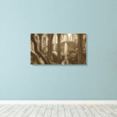 Toile Concept de domaine forestier (Insitu (Plancher de Bois))