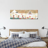 Toile conception abstraite de maison en rangée en image (Insitu(Chambre))