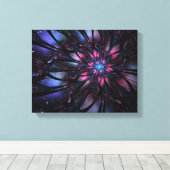 Toile Conception Abstraite des fleurs fractales. (Insitu (Plancher de Bois))