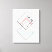 Toile Conception abstraite géométrique (Recto)