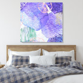 Toile Conception abstraite violette (Insitu(Chambre))