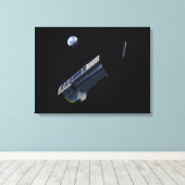 Toile Conception artistique de Spitzer (Insitu (Plancher de Bois))