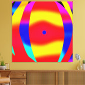 Toile Conception brillante, colorée et audacieuse (Insitu(Salon))