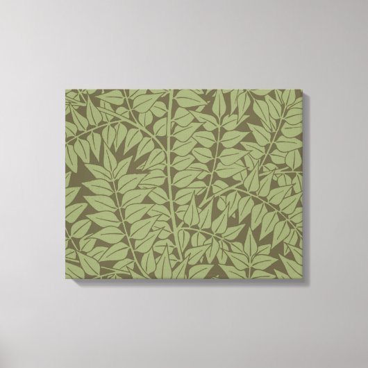 Toile Conception classique Art Nouveau de branche de Wil (Recto)