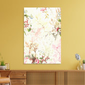 Toile Conception d'algues pour le matériel de soie (p/c (Insitu(Salon))