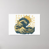 Toile conception d'art japonais premium (Recto)