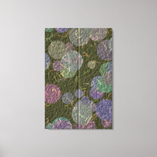 Toile Conception de broderie brillante (Recto)