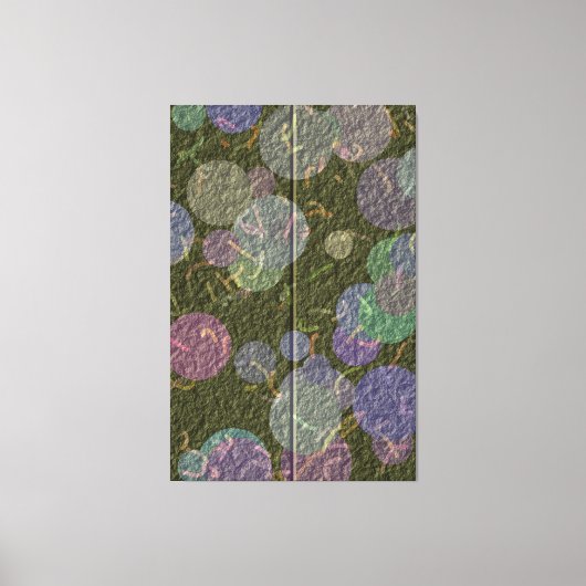 Toile Conception de broderie brillante (Recto)
